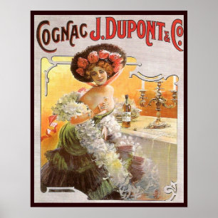  Cognac Advertisement Poster