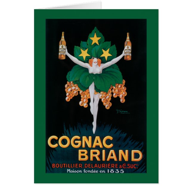Cognac Briand Promotion Poster (Voorkant)