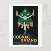 Cognac Briand Promotion Poster Briefkaart (Voorkant)