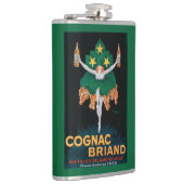 Cognac Briand Promotion Poster Heupfles (Rechts)