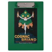 Cognac Briand Promotion Poster Klembord (Voorkant)