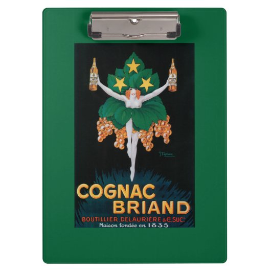 Cognac Briand Promotion Poster Klembord (Voorkant)