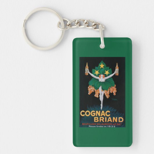 Cognac Briand Promotion Poster Sleutelhanger (Voorkant)