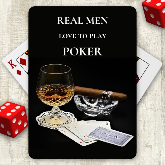 Cognac Cigar Poker-speelkaarten Pokerkaarten