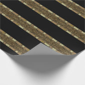 Cognac Craft Baroque Beauty Cadeaupapier (Hoek)