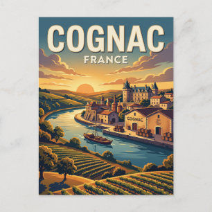 Cognac Frankrijk Briefkaart