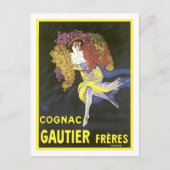 Cognac Gautier Freres Briefkaart (Voorkant)
