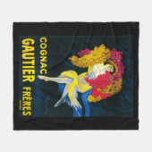 Cognac Gautier Promotional PosterFrankrijk Fleece Deken (Voorkant (Horizontaal))