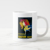 Cognac Gautier Promotional PosterFrankrijk Grote Koffiekop (Rechts)