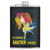 Cognac Gautier Promotional PosterFrankrijk Heupfles (Voorkant)