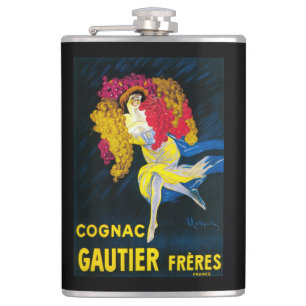 Cognac Gautier Promotional PosterFrankrijk Heupfles