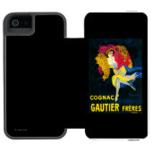 Cognac Gautier Promotional PosterFrankrijk Incipio iPhone Portemonnee Hoesje (Agenda Open)