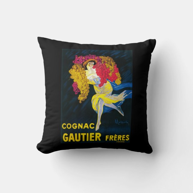 Cognac Gautier Promotional PosterFrankrijk Kussen (Voorkant)