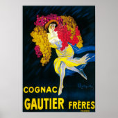 Cognac Gautier Promotional PosterFrankrijk Poster (Voorkant)