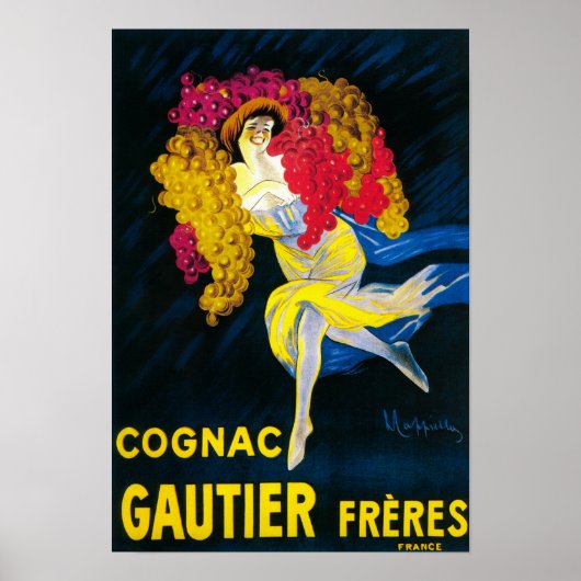 Cognac Gautier Promotional PosterFrankrijk Poster (Voorkant)