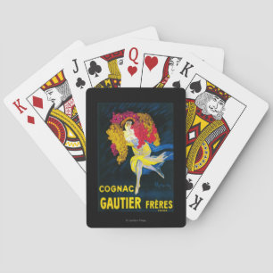 Cognac Gautier Promotional PosterFrankrijk Speelkaarten