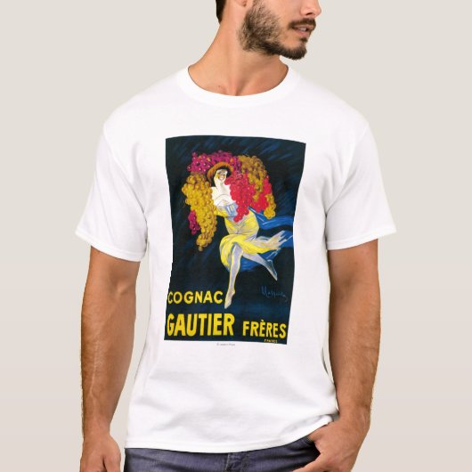 Cognac Gautier Promotional PosterFrankrijk T-shirt (Voorkant)