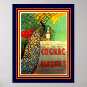 Cognac Jacquet 1912 Advertisement -16x20 Poster