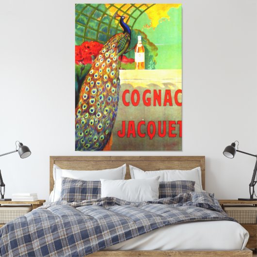 Cognac Jacquet  Adverteren Poster Canvas Afdruk (Insitu (Slaapkamer))