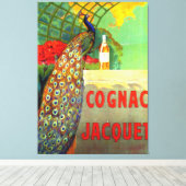 Cognac Jacquet  Adverteren Poster Canvas Afdruk (Insitu (Houten vloer))