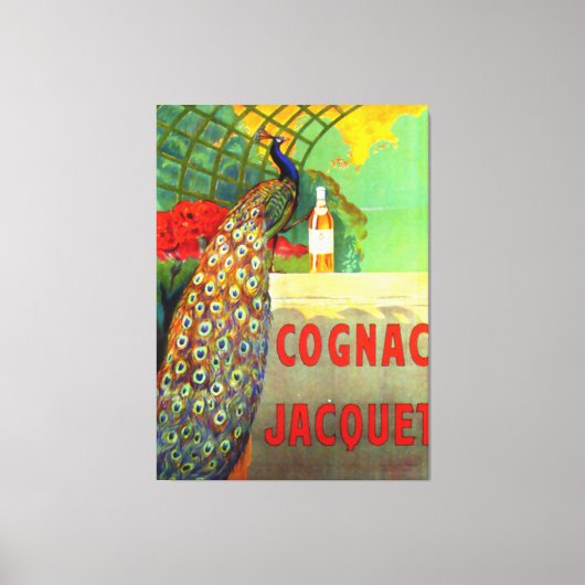 Cognac Jacquet  Adverteren Poster Canvas Afdruk (Voorkant)