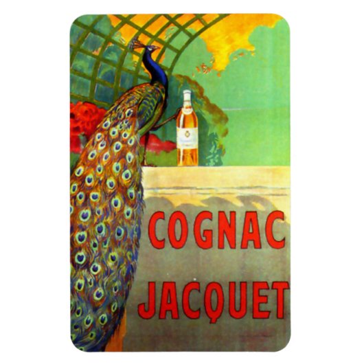 Cognac Jacquet  Adverteren Poster Magneet (Verticaal)