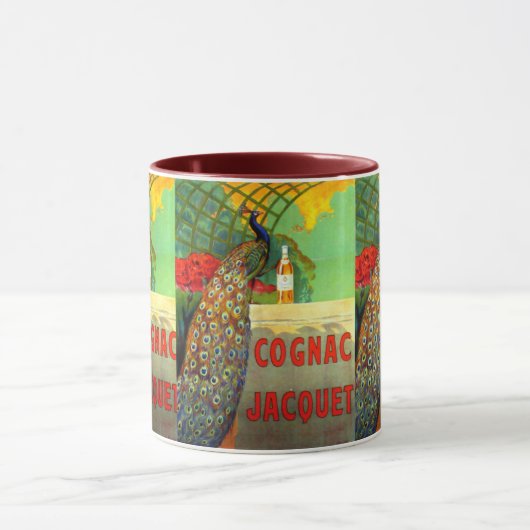 Cognac Jacquet  Adverteren Poster Mok (Midden)