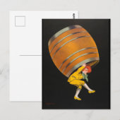 Cognac Pellisson,  advertentie, 1907, Briefkaart (Voorkant / Achterkant)