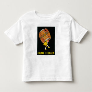 Cognac Pellisson Promotional Poster Frankrijk Kinder Shirts