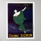 Cognac Sorin Drink en kunst van wijn Poster (Voorkant)