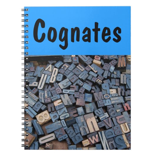Cognates-Notitieboek Notitieboek (Voorkant)