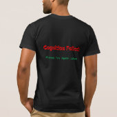 Cognitie Mislukt: – Glitch Tech T-Shirt (Achterkant)