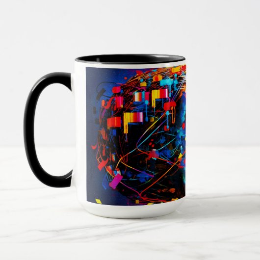 cognitieve vrouw mok (Links)