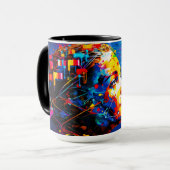 cognitieve vrouw mok (Voorkant links)