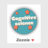 Cognitieve wetenschap sticker (Vel)