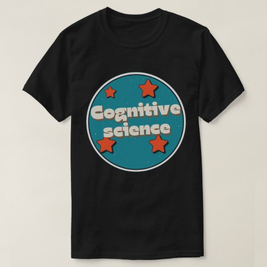 Cognitieve wetenschap t-shirt (Design voorkant)