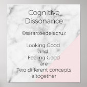 Cognitive Dissonance / Original Poem / ©SRD Poster (Voorkant)