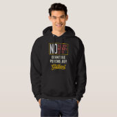 Cognitive Psychology Major Studen Graduation Hoodie (Voorkant volledig)