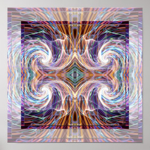 Cognizant Energies (12 bij 12) Art Print Poster