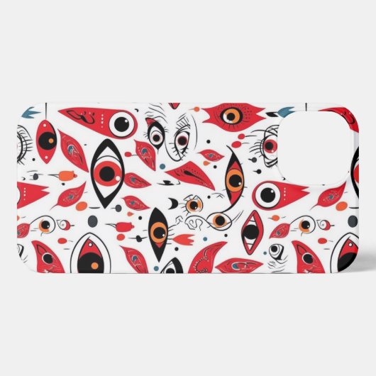 Cognouza Eyes of Nine Phone Case iPhone Hoesje (Achterkant horizontaal)