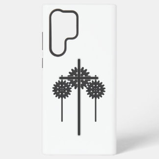 Cogs and crosses Samsung phone case Galaxy Hoesje
