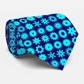 Cogs - Cyaan op de diepzeemacht Stropdas (Opgerold)