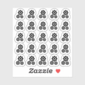 Cogs Gears Steampunk Mechanical Icon Bujo Planner Sticker (Vel)