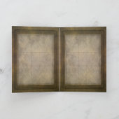 Cogs Steampunk gepersonaliseerd Kaart (Binnen)