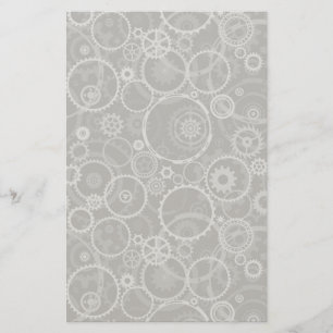 Cogwielpatroon Briefpapier