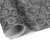 Cogwielpatroon Cadeaupapier (Rol Hoek)