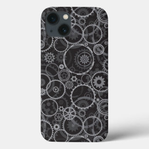 Cogwielpatroon iPhone 13 Hoesje