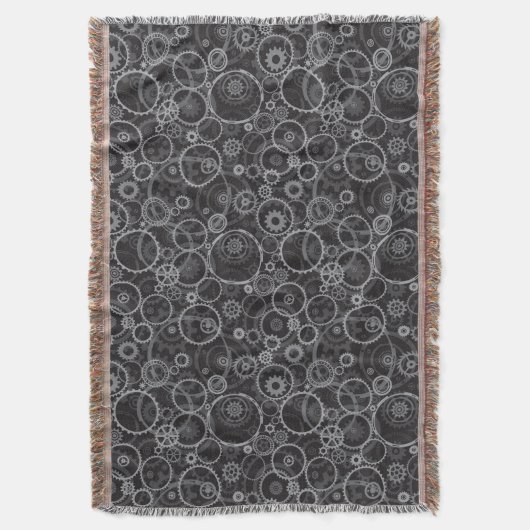 Cogwielpatroon Deken (Voorkant Verticaal)