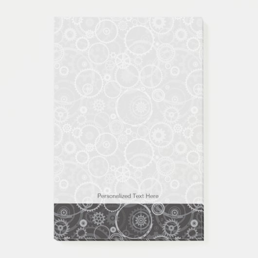 Cogwielpatroon Post-it® Notes (Voorkant)