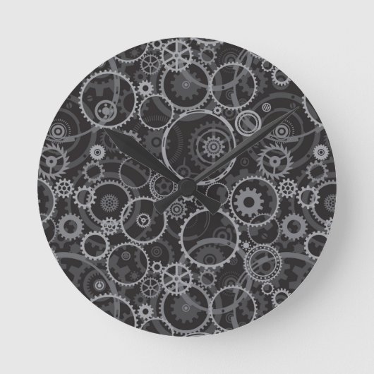 Cogwielpatroon Ronde Klok (Voorkant)